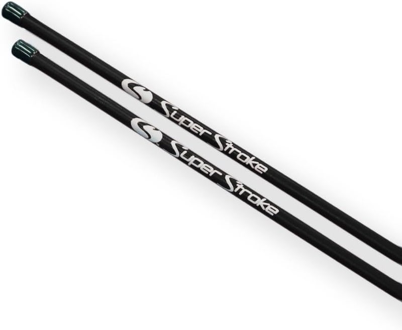 SuperStroke Golf Alignment Sticks 45" Fiberglass Rods, Full Swing Training Aid Kit, Help's with Posture Correction and Shot Accuracy